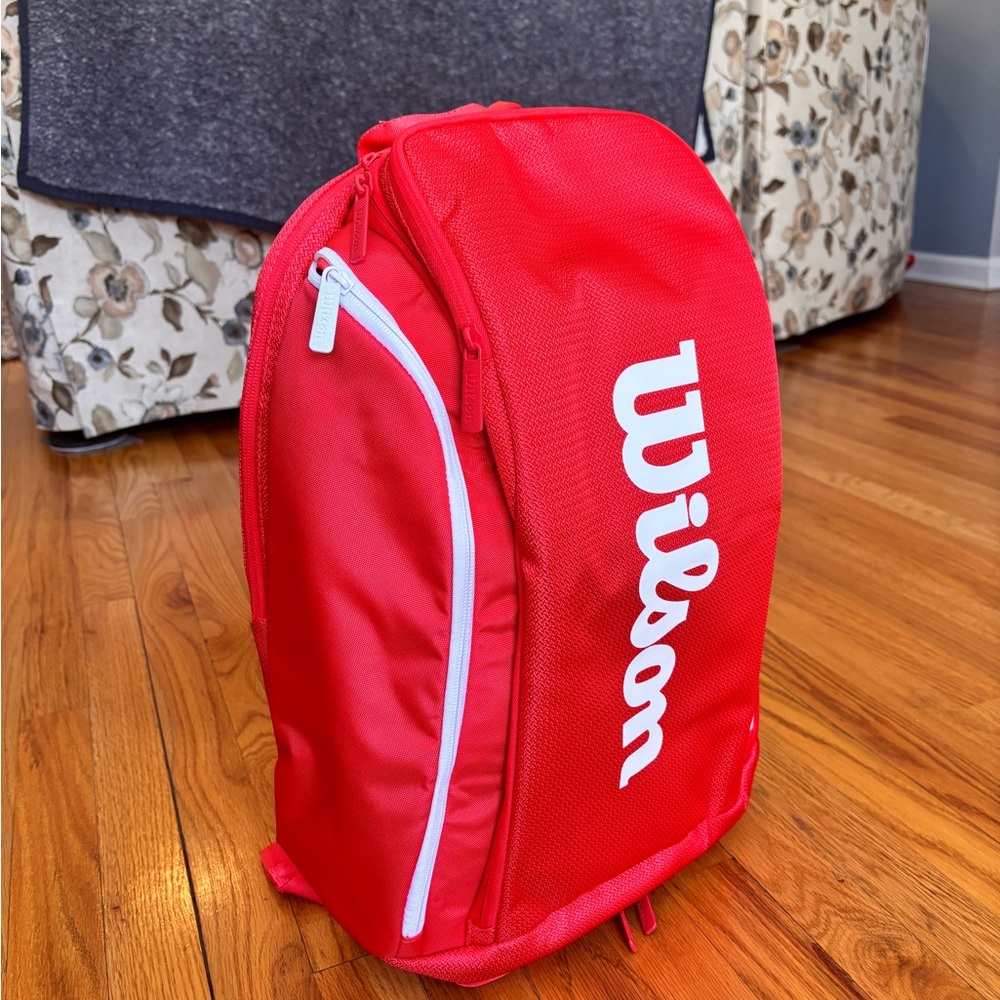 Wilson Vibrant Red Backpack